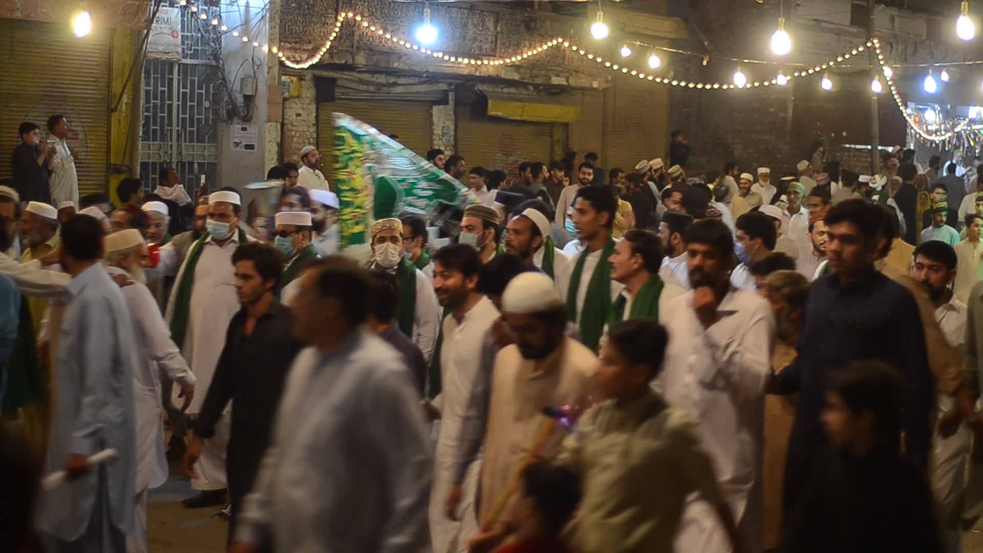 Mawlid al-Nabi in Pakistan's Peshawar 