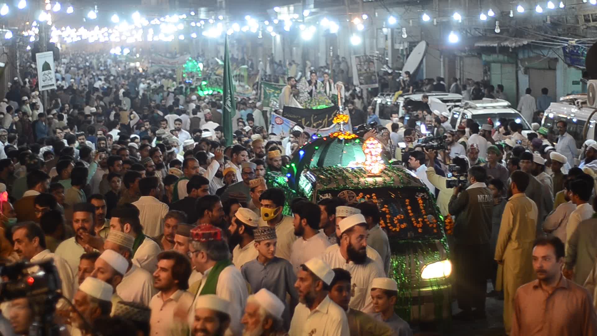 Mawlid al-Nabi in Pakistan's Peshawar 