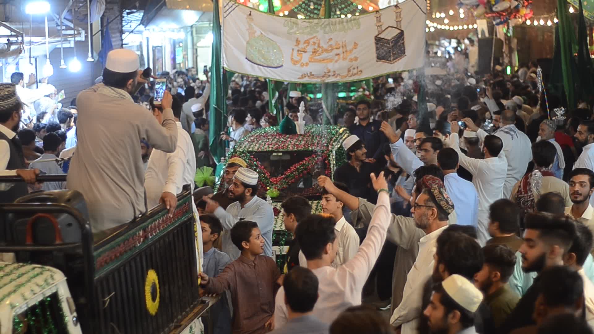 Mawlid al-Nabi in Pakistan's Peshawar 