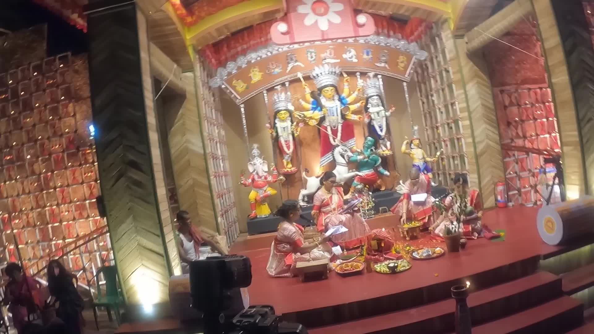 Durga Puja festival in Kolkata, India