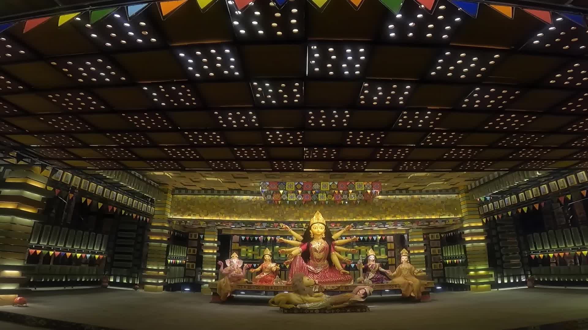 Durga Puja festival in Kolkata, India
