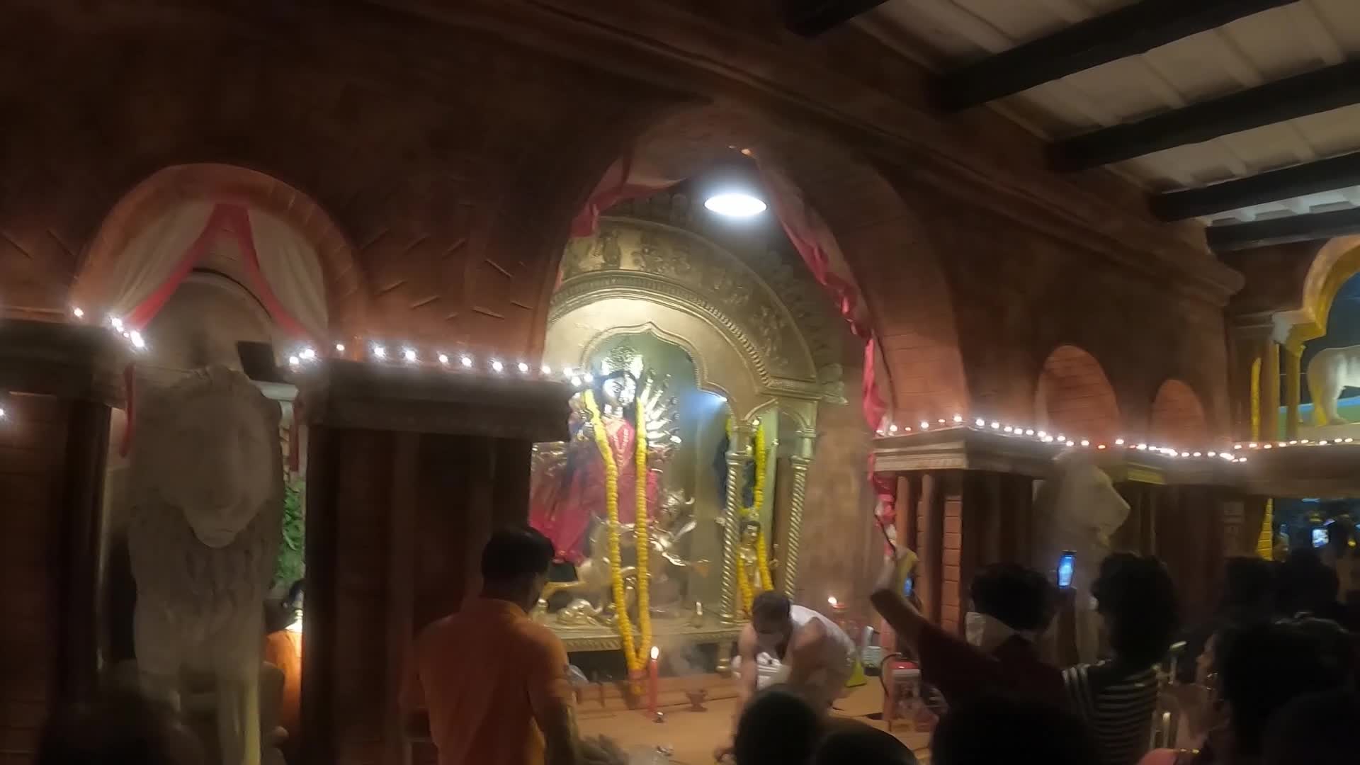 Durga Puja festival in Kolkata, India