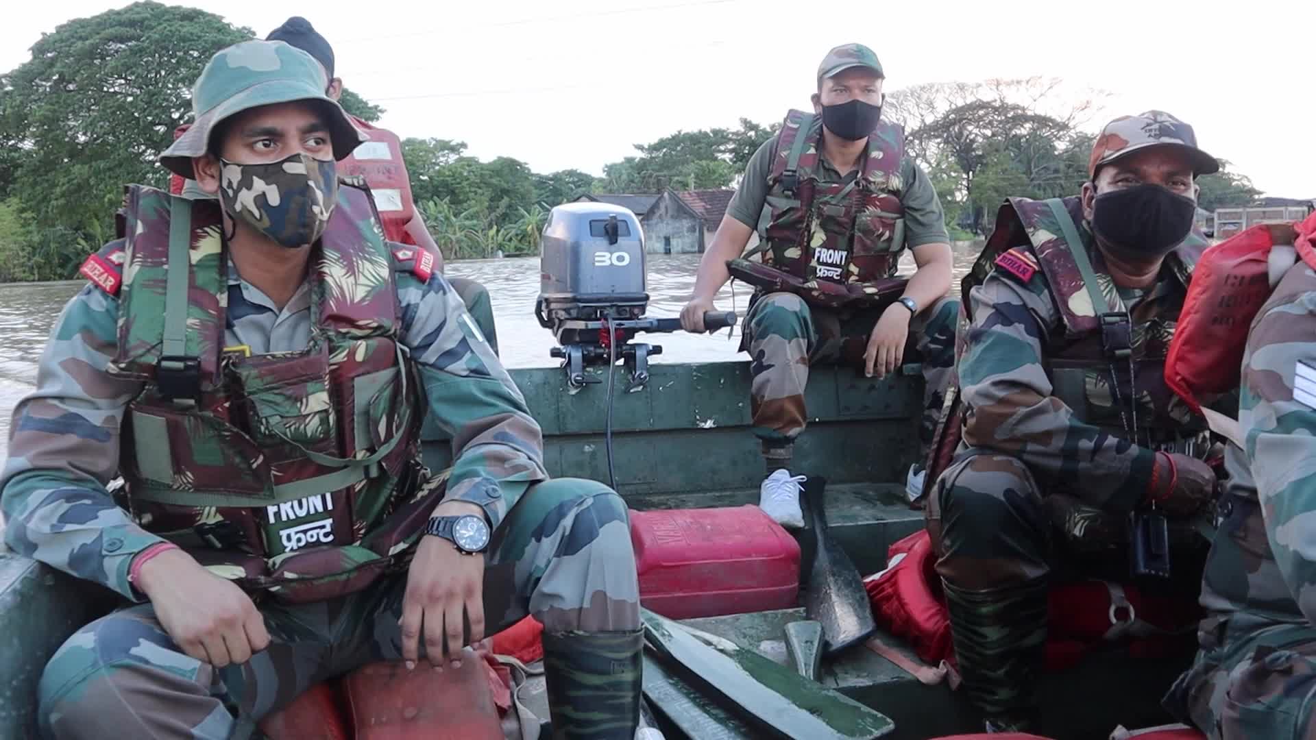 Eastern Indian state West Bengal hit by massive flood 
