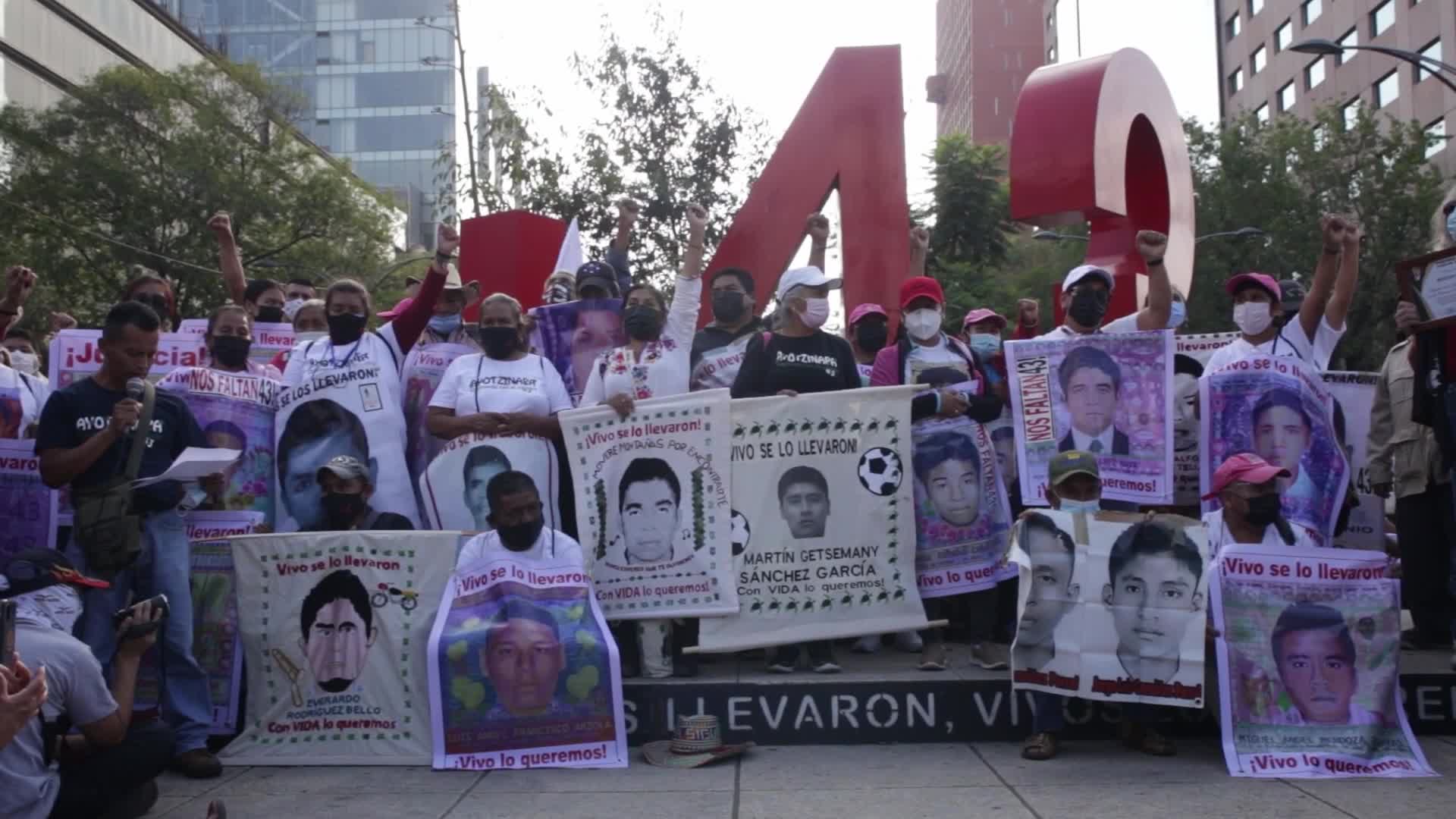 Seventh anniversary of the forced disappearance of the 43 students from Ayotzinapa