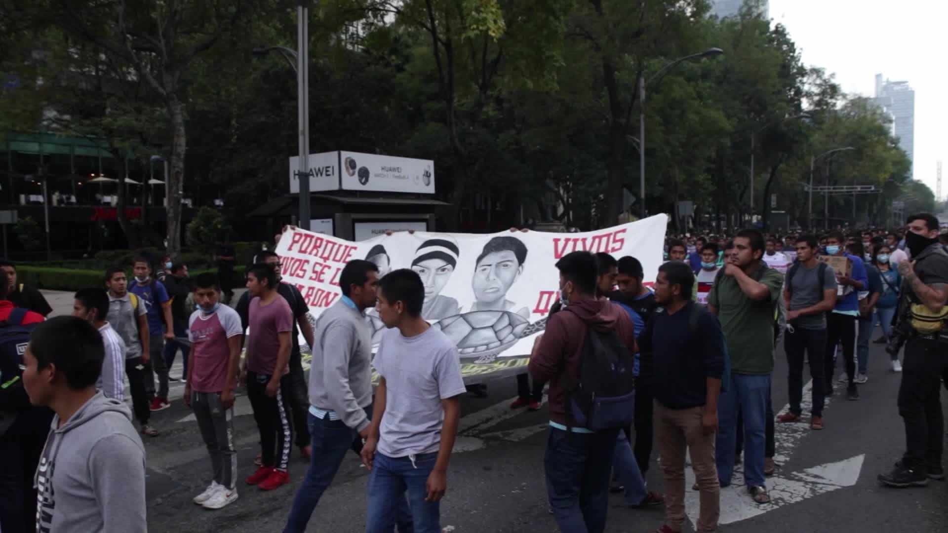 Seventh anniversary of the forced disappearance of the 43 students from Ayotzinapa