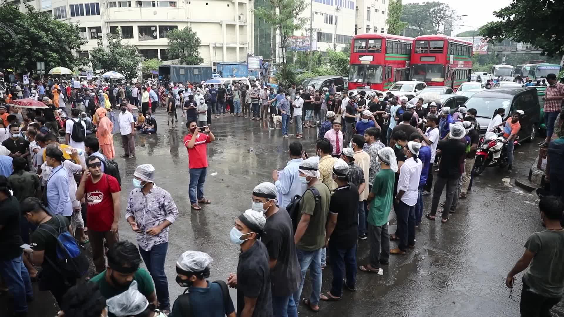 Protest in Dhaka