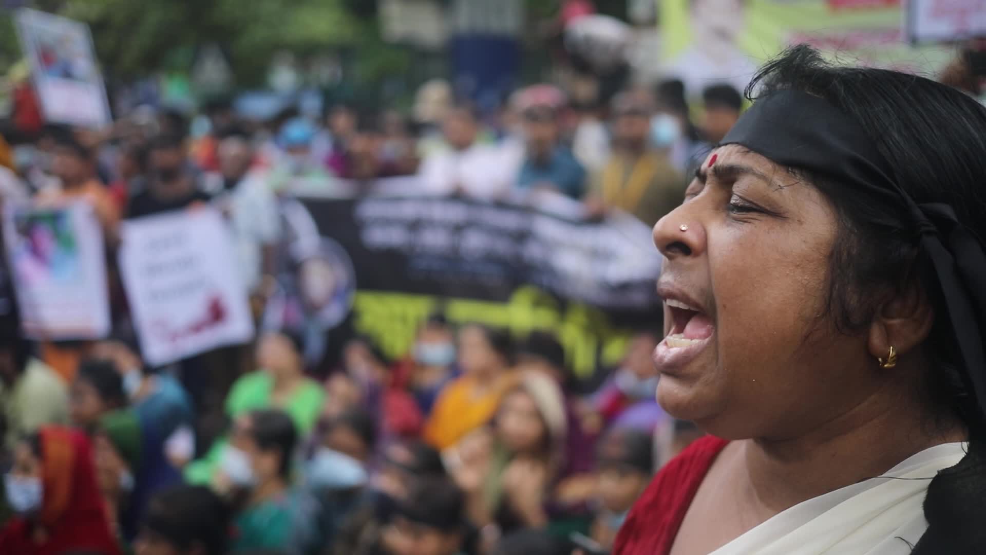 Protest in Dhaka