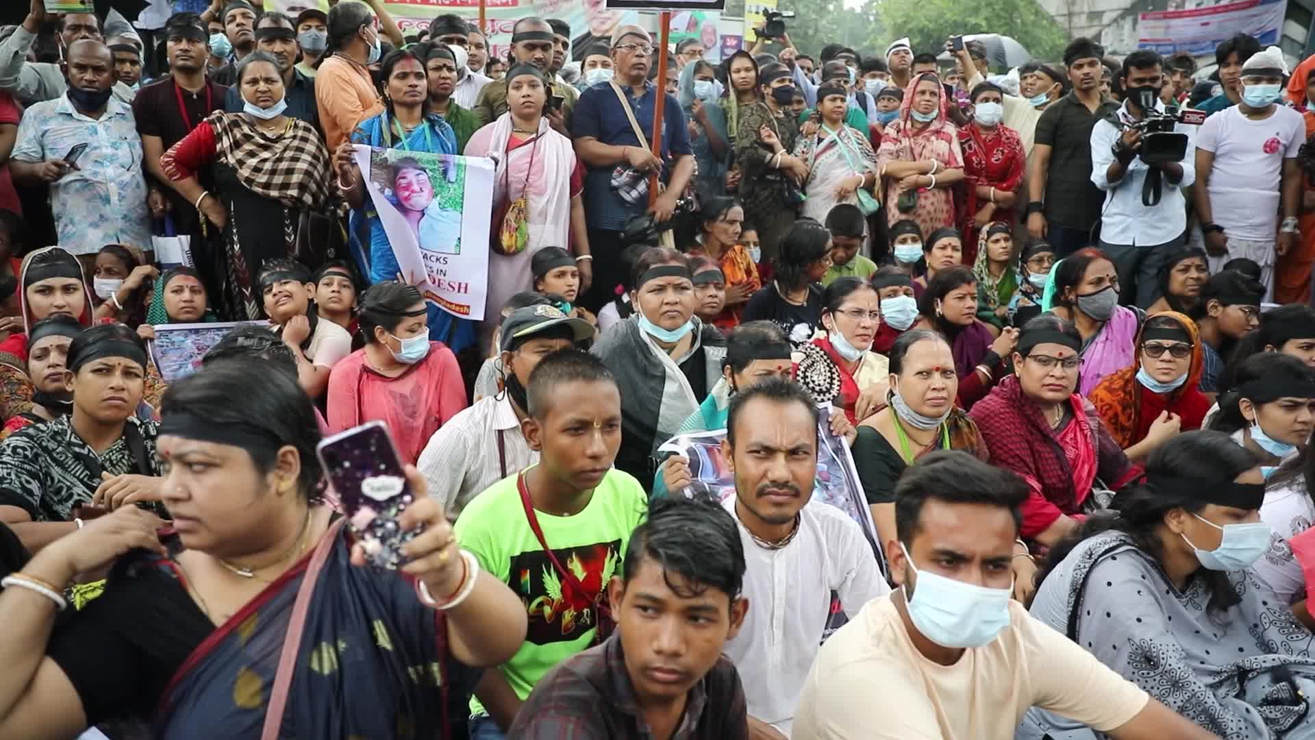 Protest in Dhaka