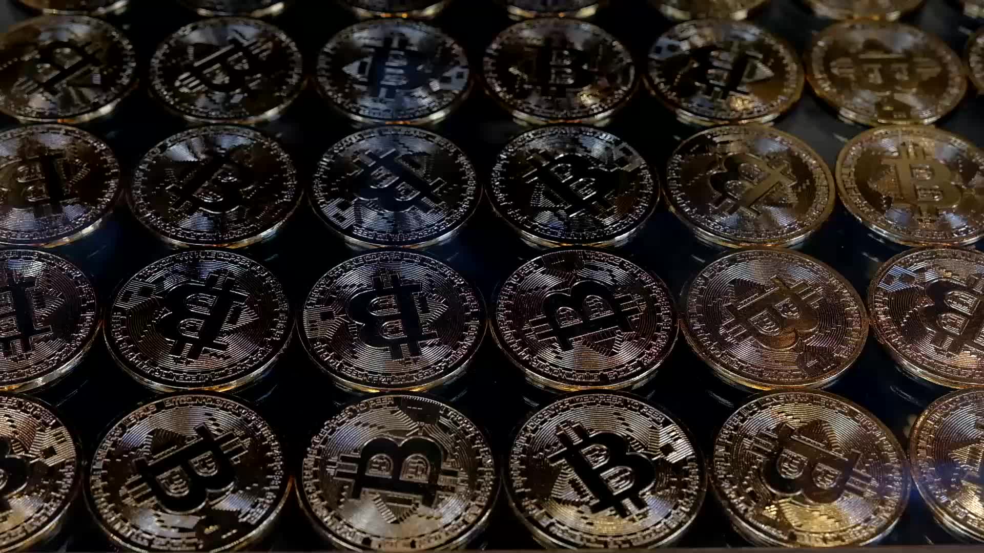 The leading virtual currency Bitcoin traded for over $66.600