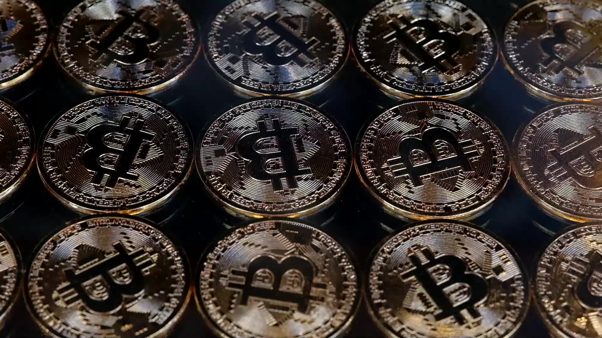 The leading virtual currency Bitcoin traded for over $66.600