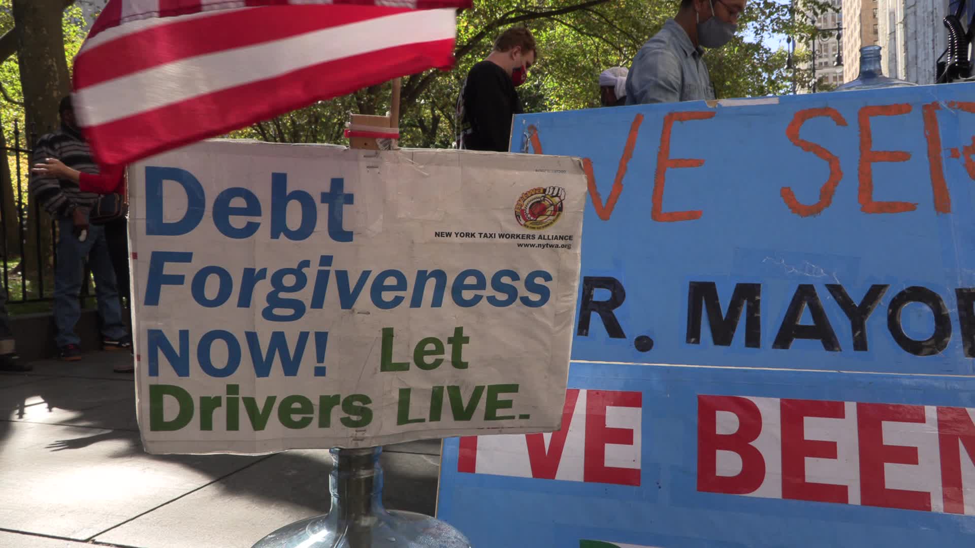 NYC: New York Taxi Driver Hunger Strike