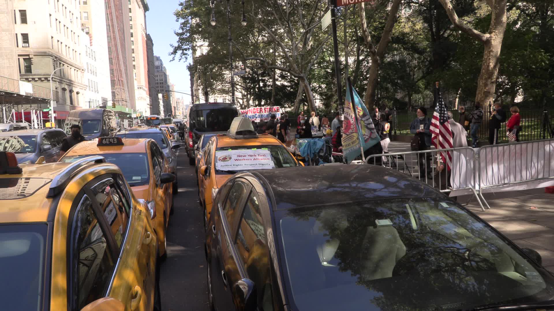 NYC: New York Taxi Driver Hunger Strike