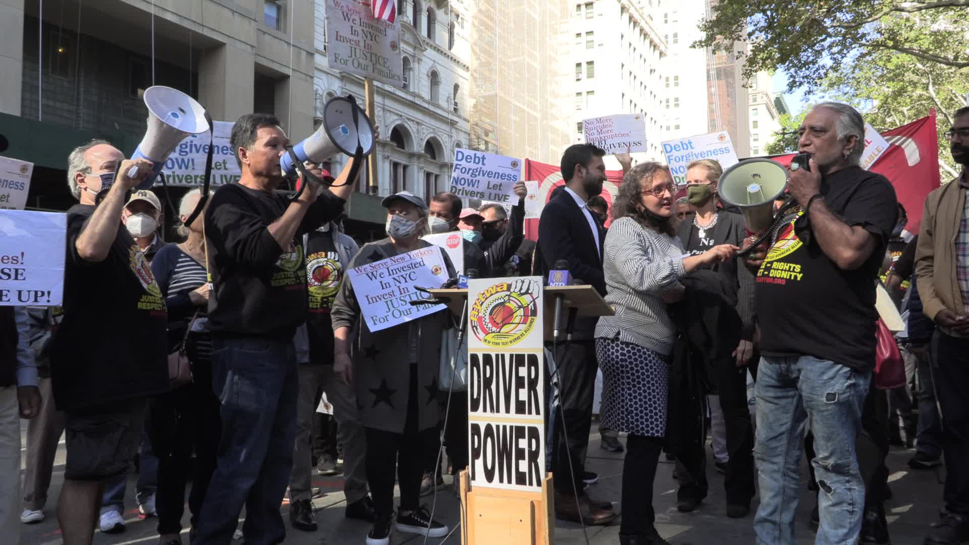 NYC: New York Taxi Driver Hunger Strike