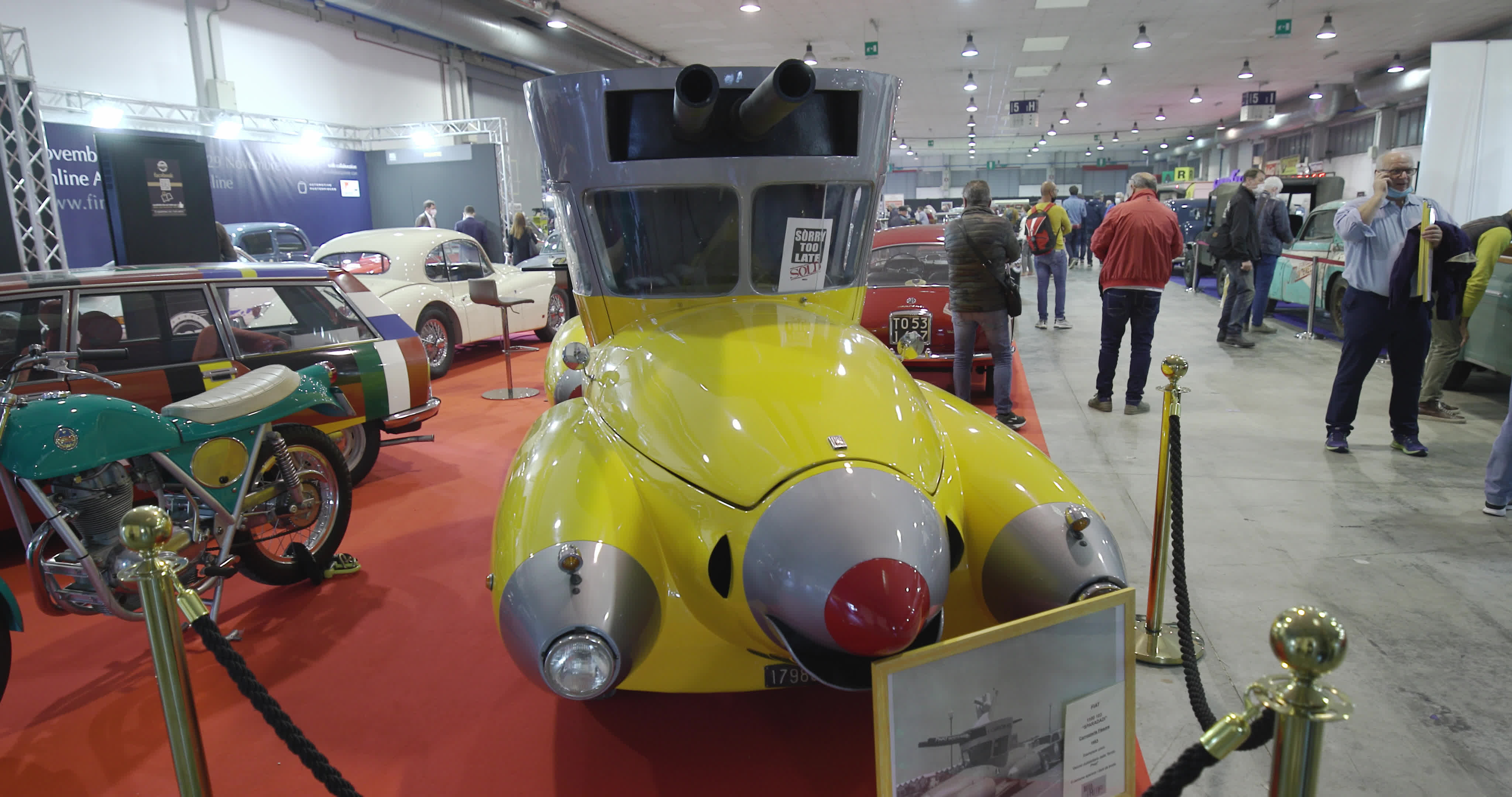 Auto e Moto d’Epoca in Padua, the biggest vintage car market in Europe
