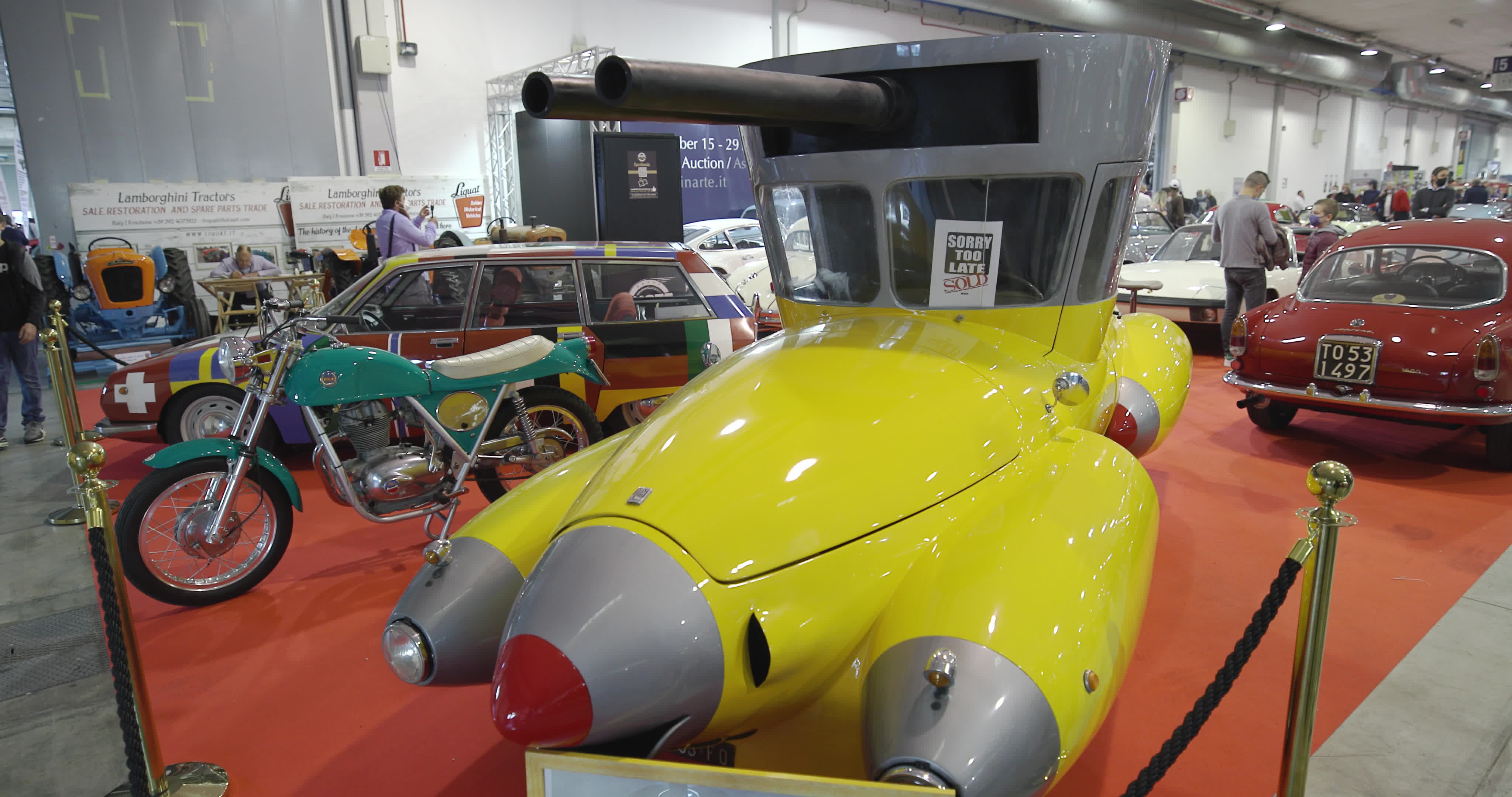 Auto e Moto d’Epoca in Padua, the biggest vintage car market in Europe