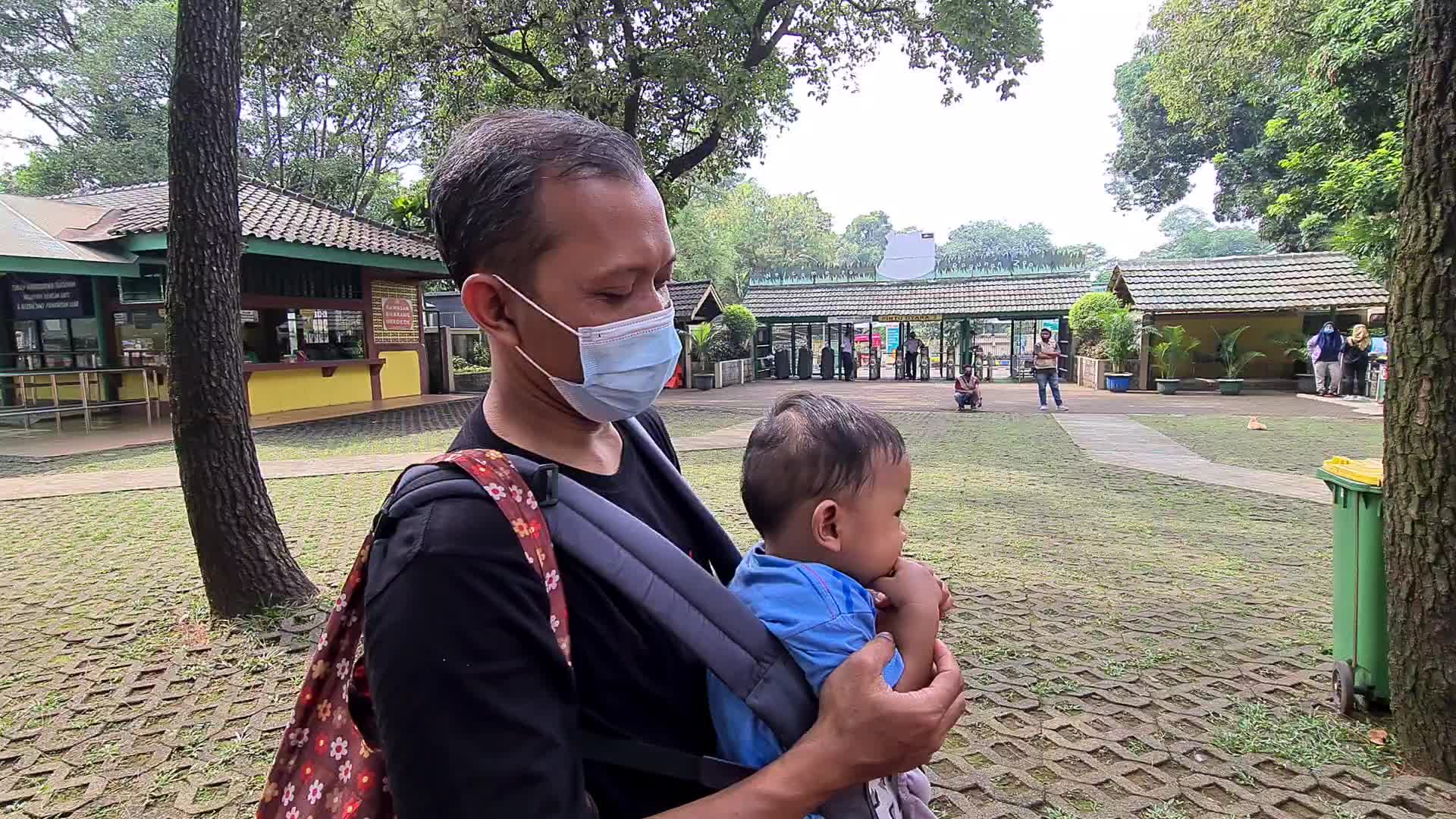 Zoo reopens in Jakarta, Indonesia