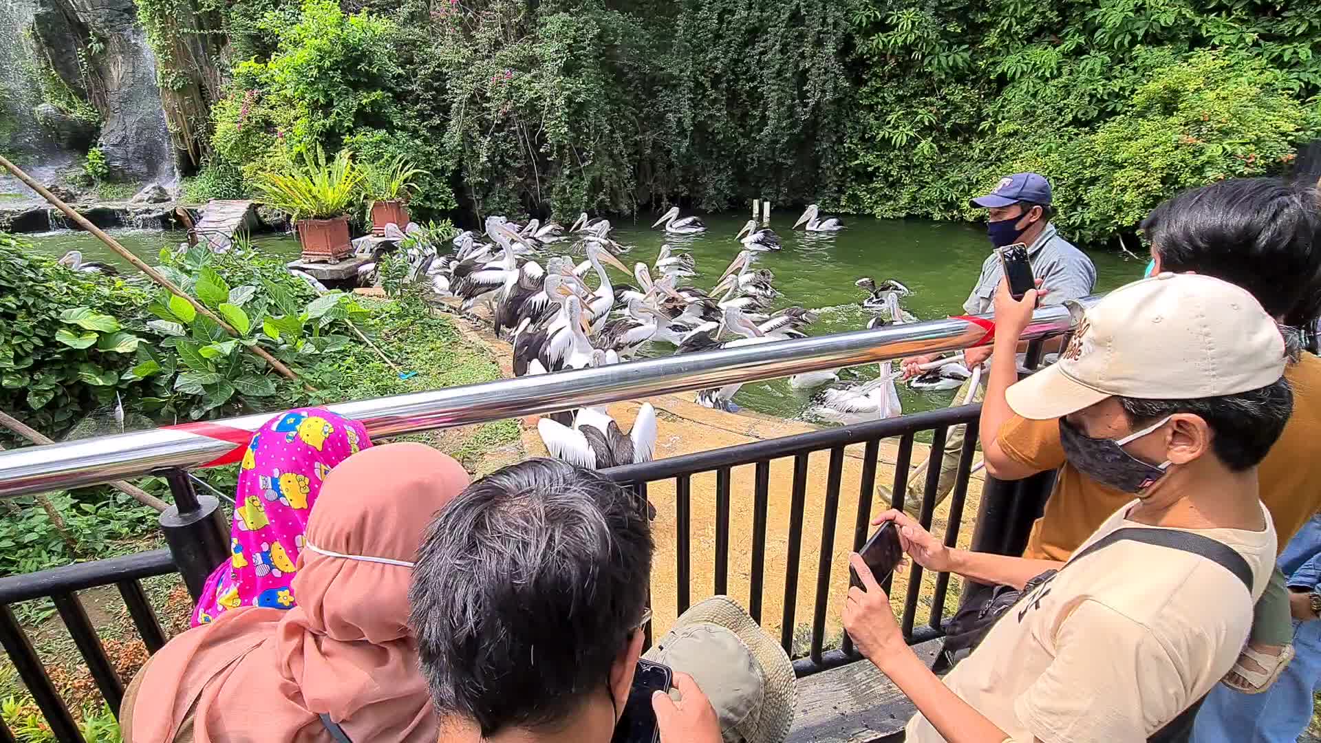 Zoo reopens in Jakarta, Indonesia