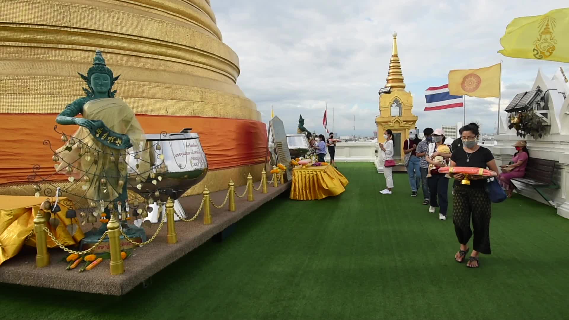 Daily Life in Bangkok, Thailand, amid the Covid-19 pandemic