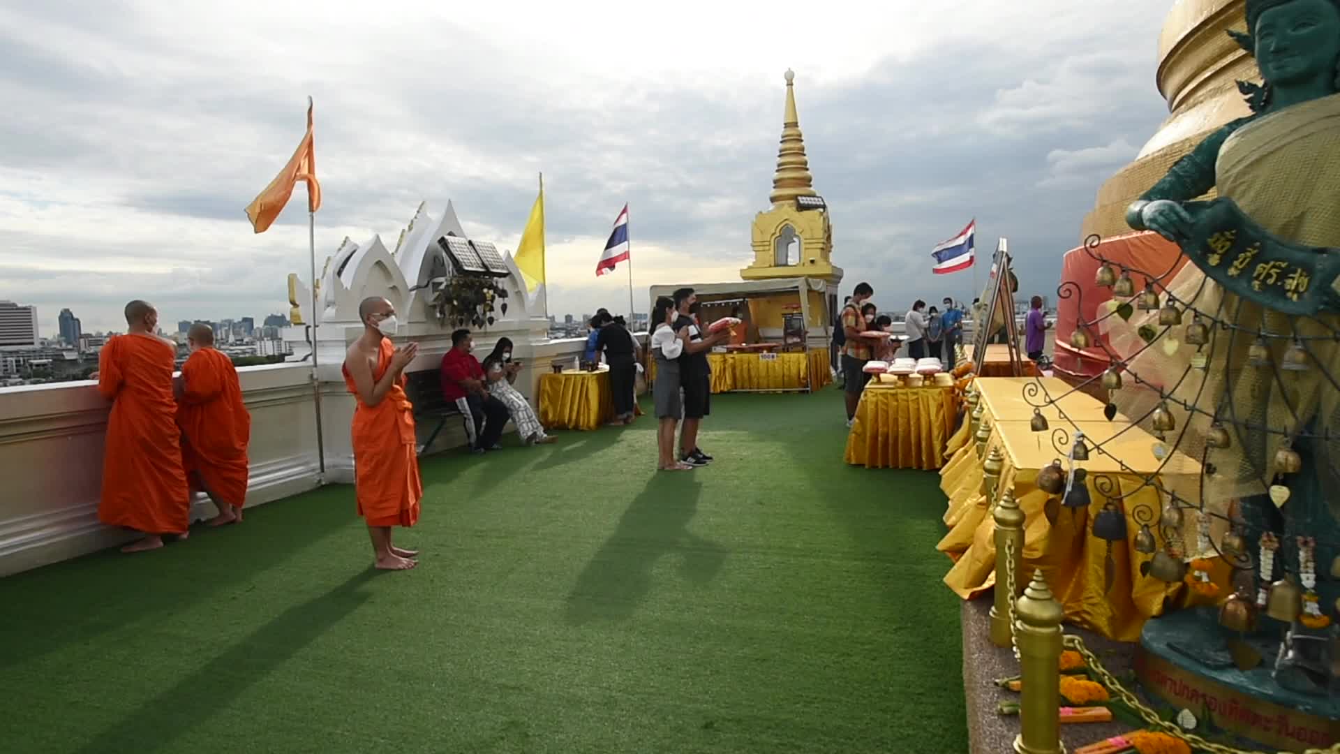 Daily Life in Bangkok, Thailand, amid the Covid-19 pandemic