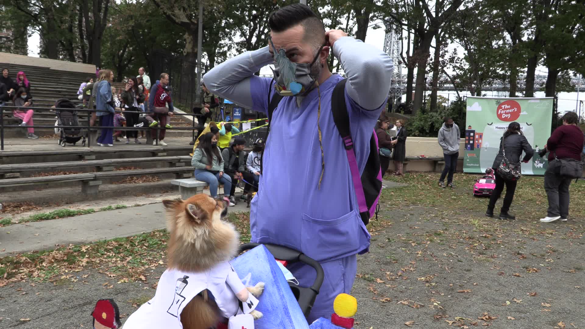 NYC: Tompkins Square Halloween Dog Parade