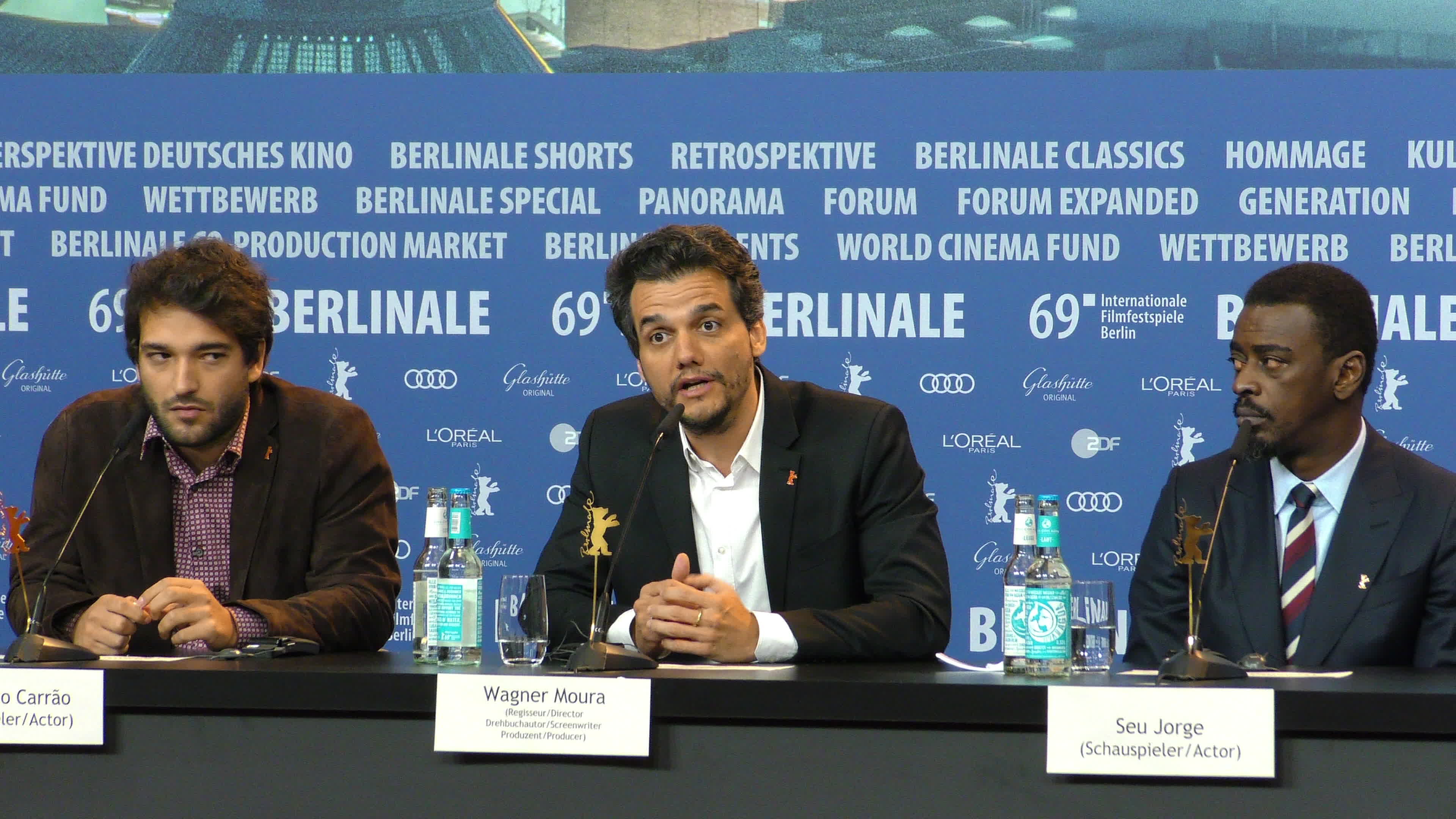 Marighella' Press Conference - 69th Berlinale International Film Festival