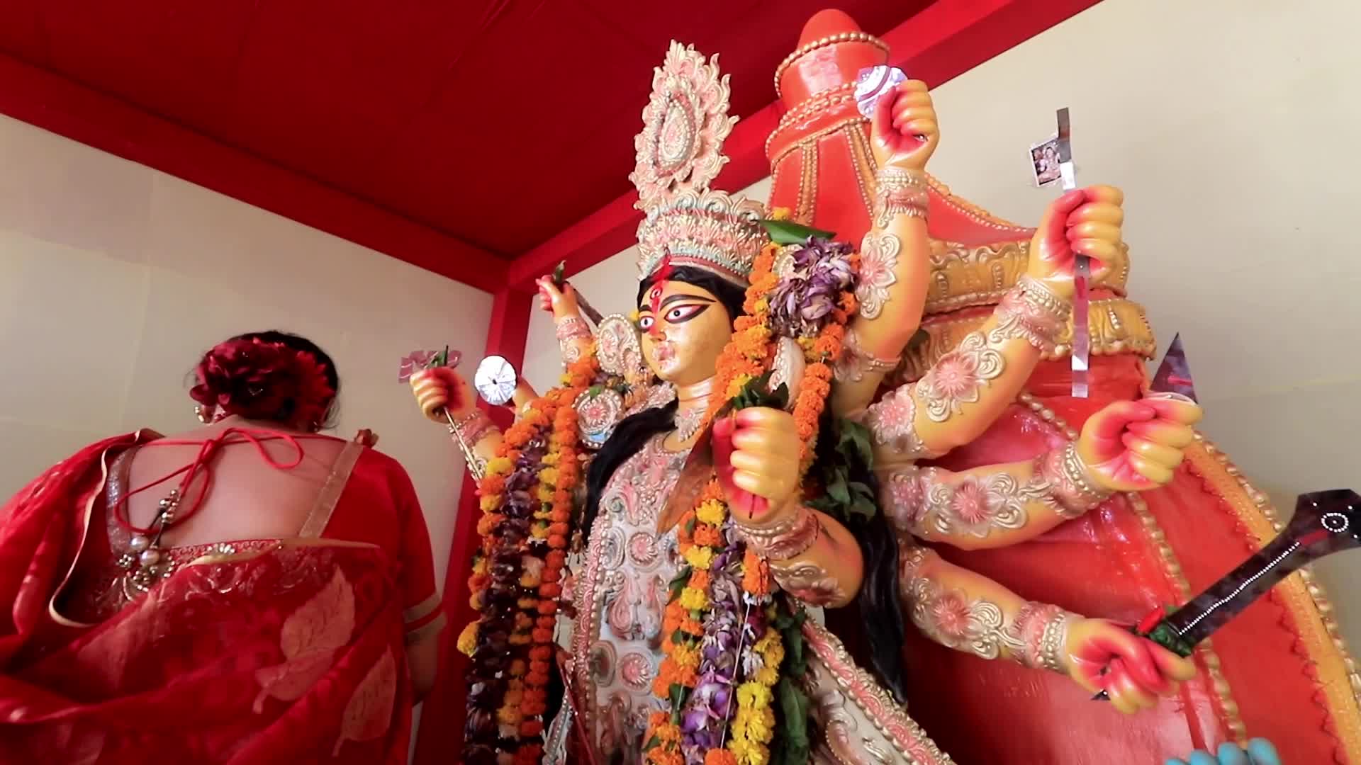 Sindoor Khela-Durga Puja Festival in Jaipur