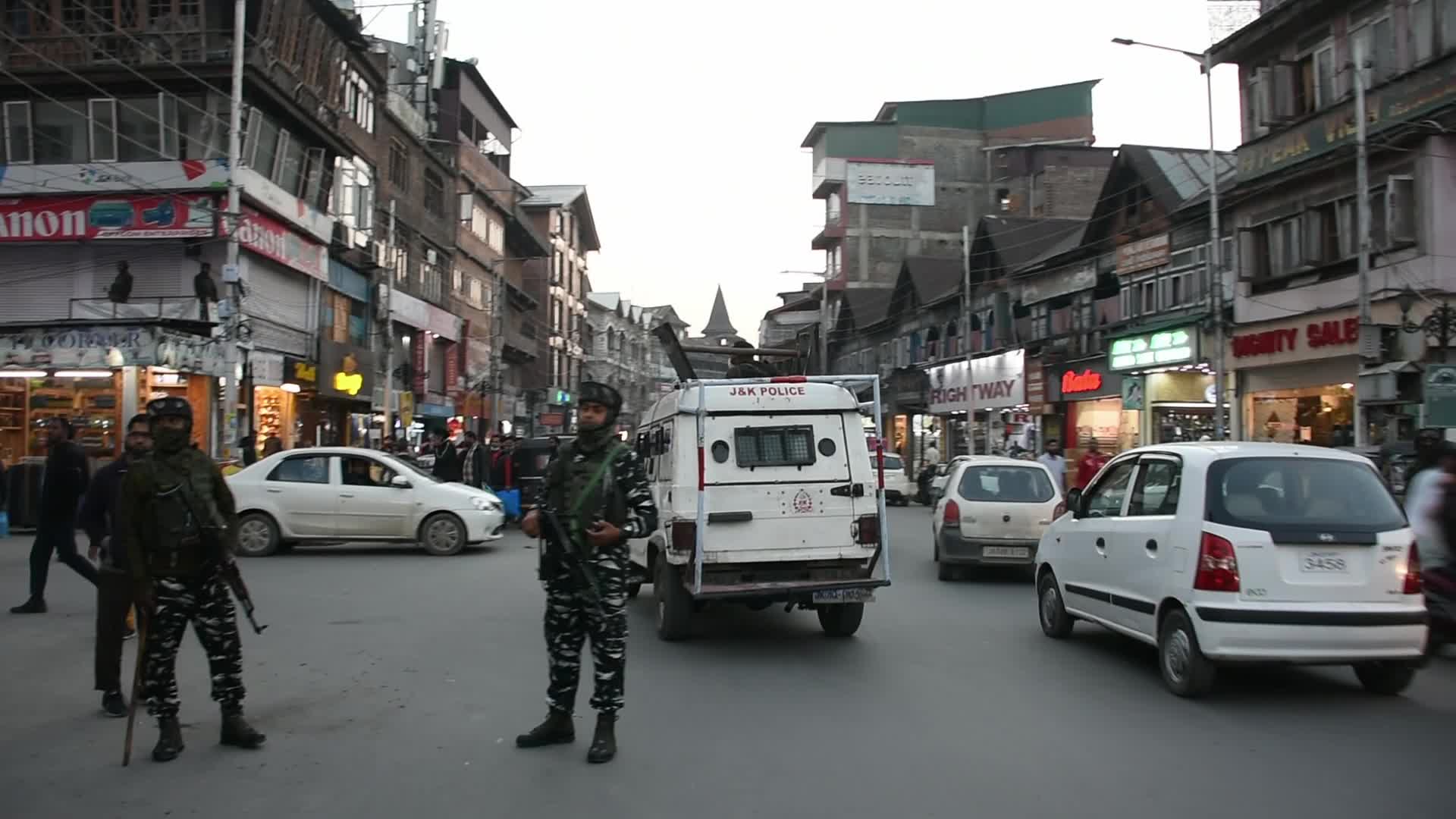 High Alert Sounded In Kashmir