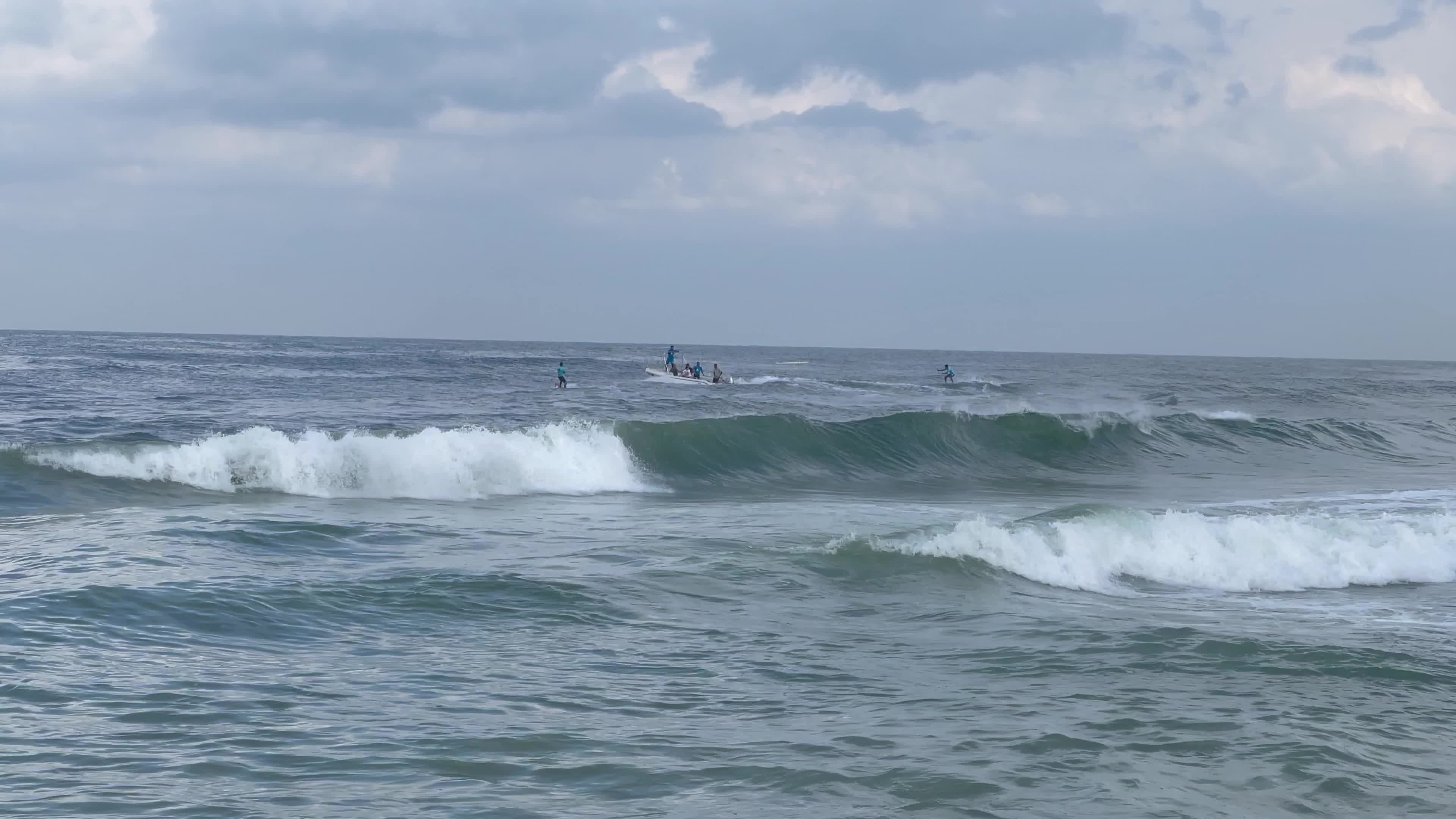 Water sports championship in Gaza