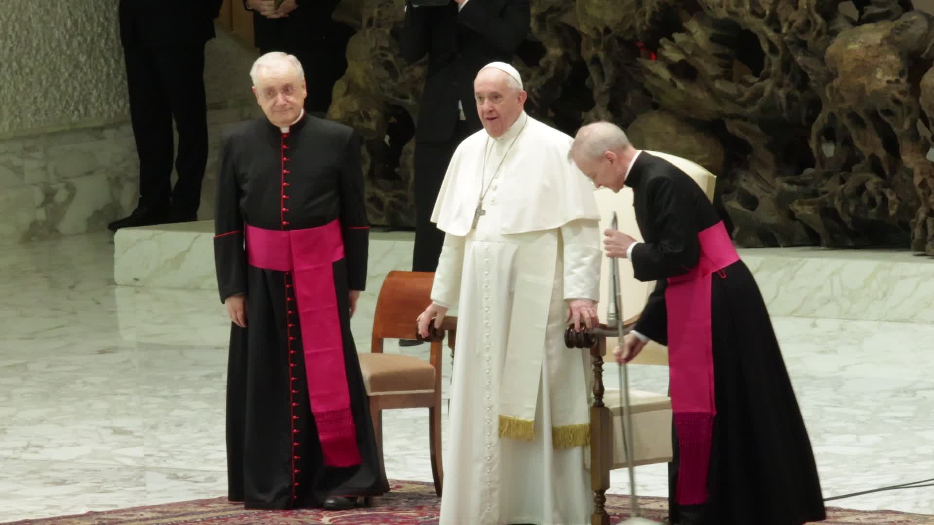 Pope Francis General Weekly Audience in Vaticano