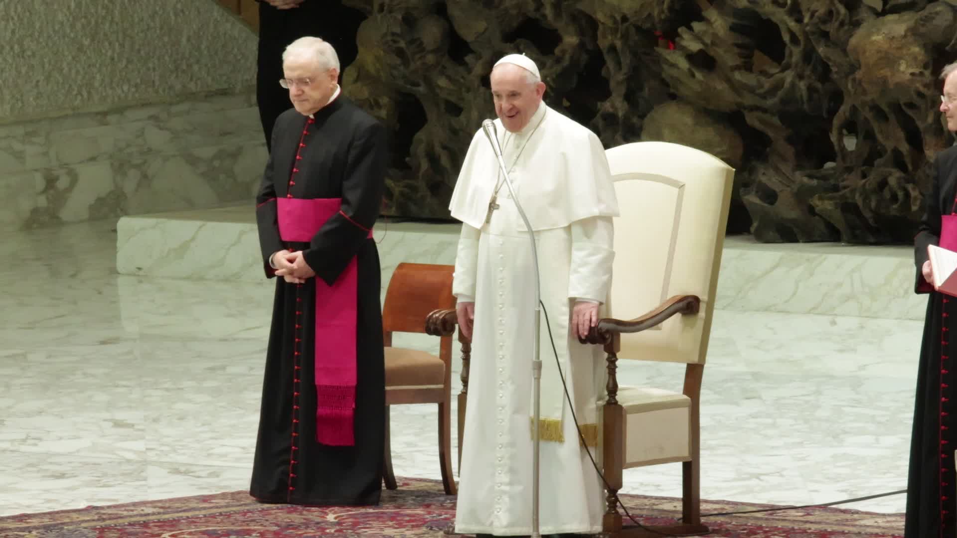 Pope Francis General Weekly Audience in Vaticano