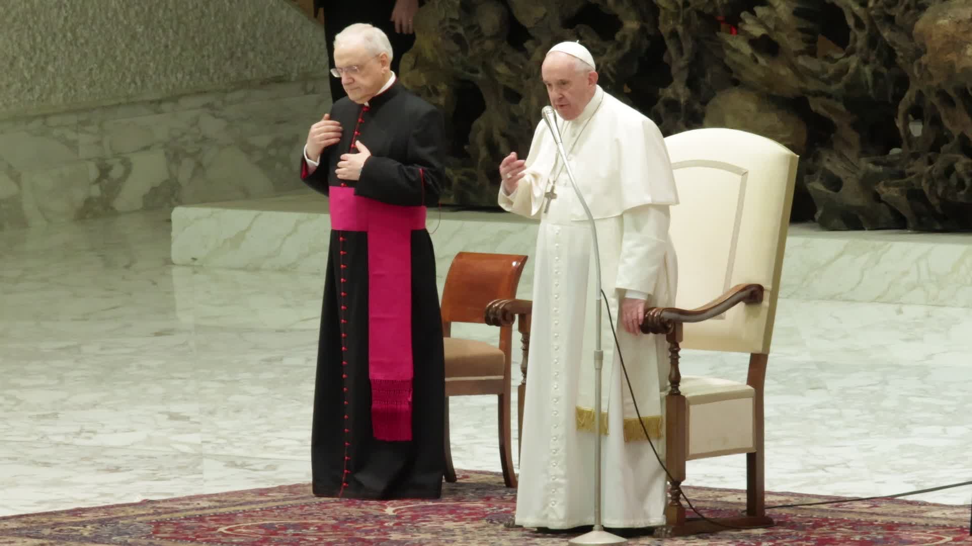 Pope Francis General Weekly Audience in Vaticano