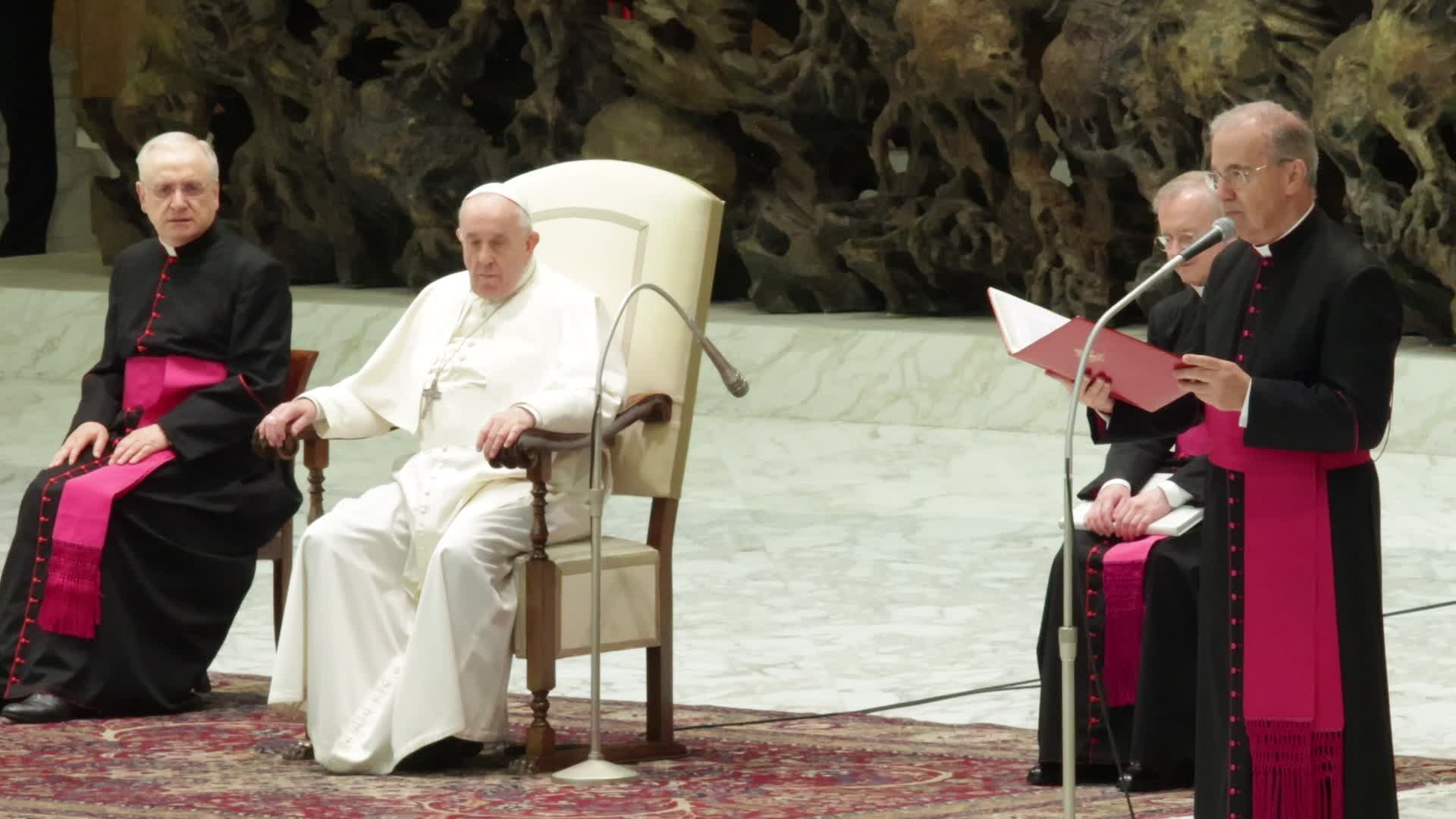 Pope Francis General Weekly Audience in Vaticano