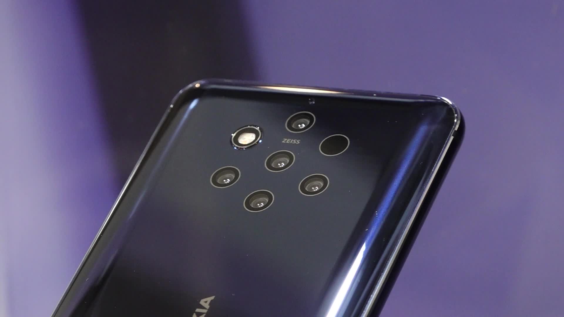 The new Nokia 9 PureView with 5 cameras