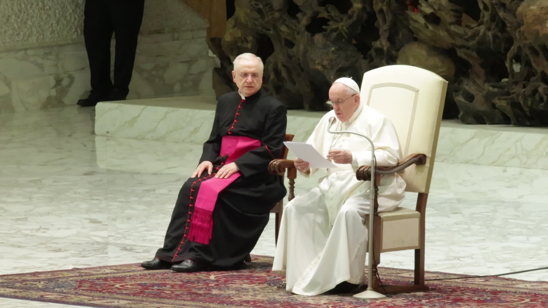 Pope Francis General Weekly Audience in Vaticano