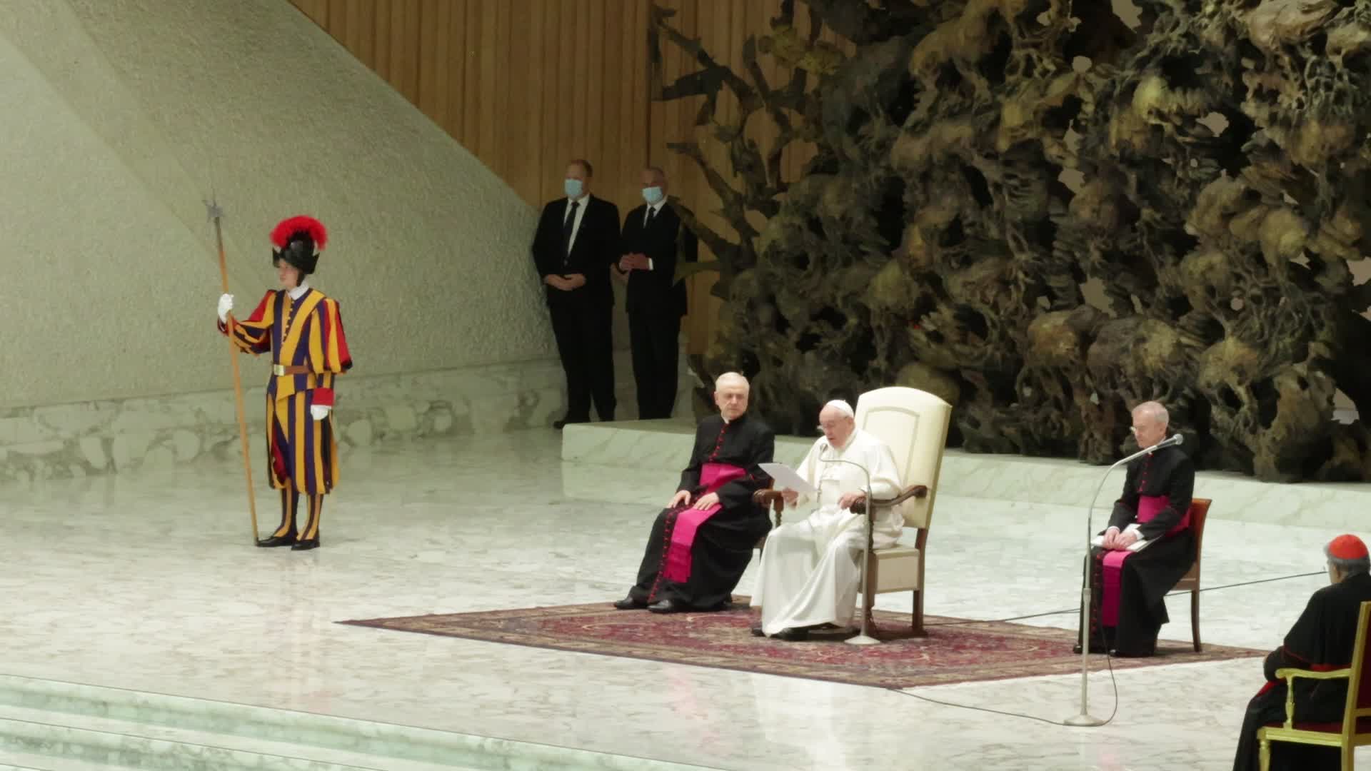 Pope Francis General Weekly Audience in Vaticano