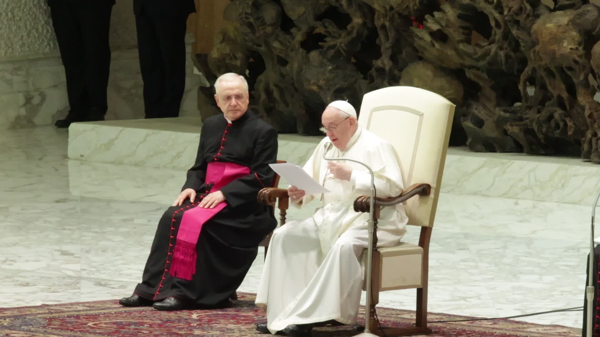 Pope Francis General Weekly Audience in Vaticano