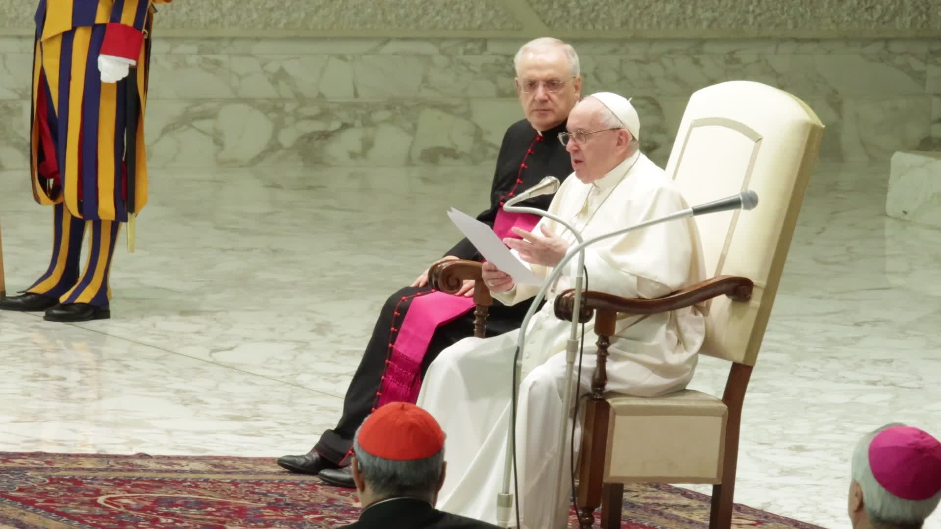 Pope Francis General Weekly Audience in Vaticano