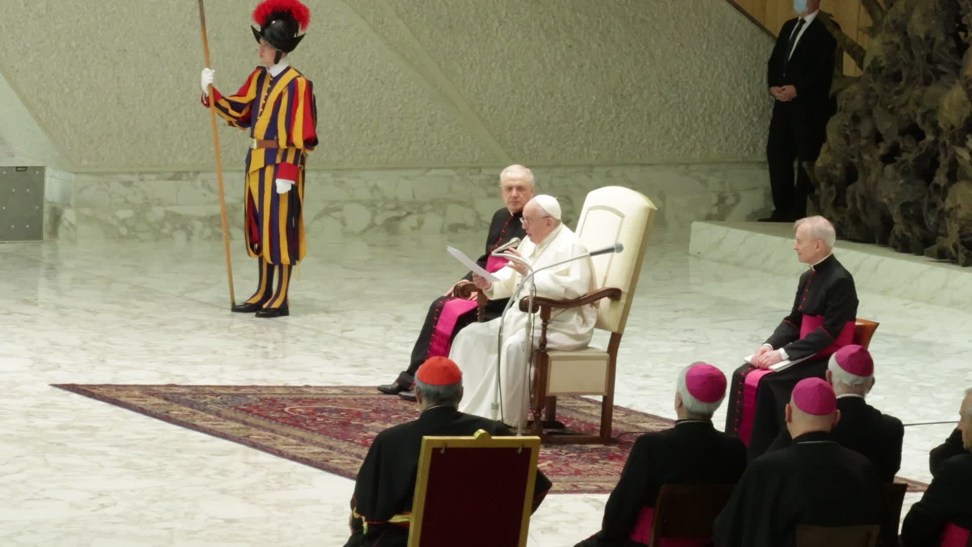 Pope Francis General Weekly Audience in Vaticano