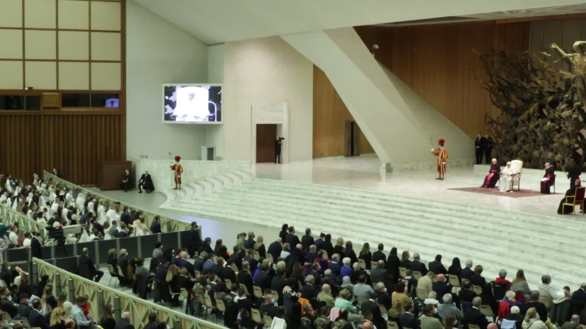 Pope Francis General Weekly Audience in Vaticano