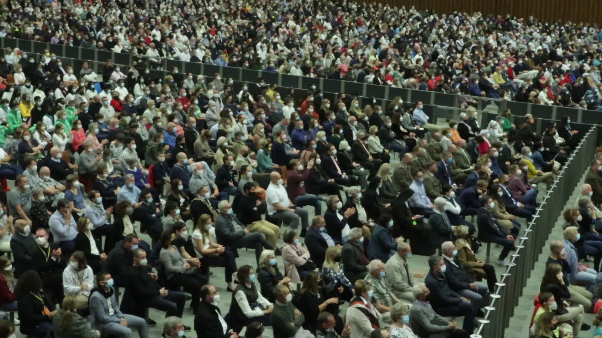 Pope Francis General Weekly Audience in Vaticano