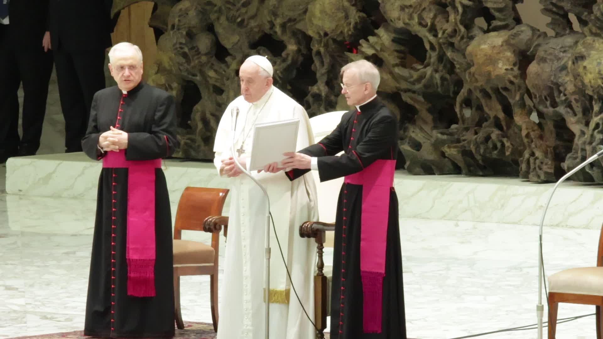 Pope Francis General Weekly Audience in Vaticano