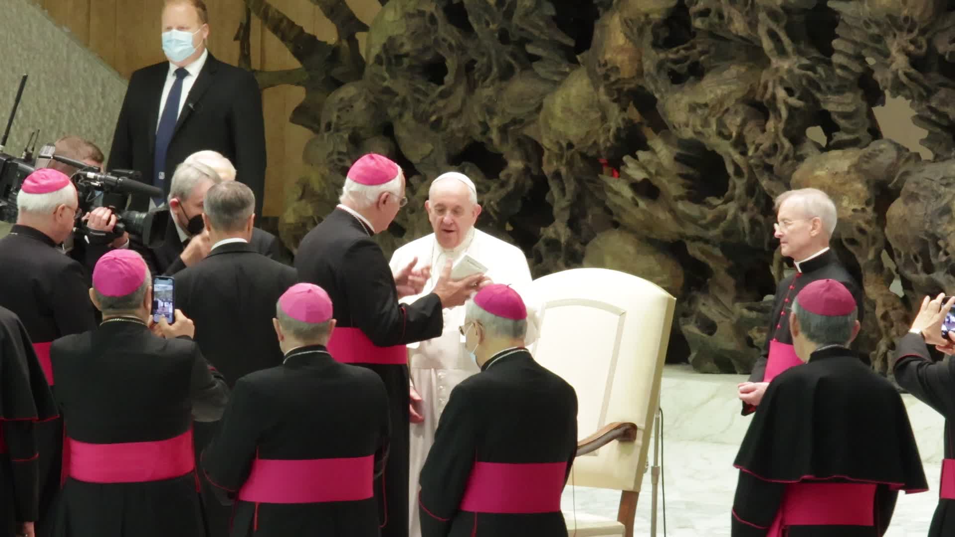 Pope Francis General Weekly Audience in Vaticano