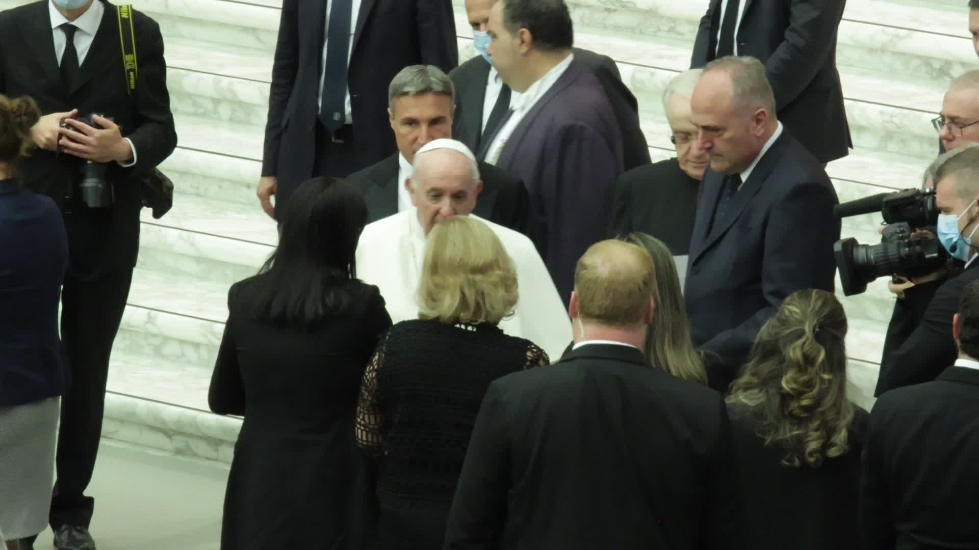 Pope Francis General Weekly Audience in Vaticano