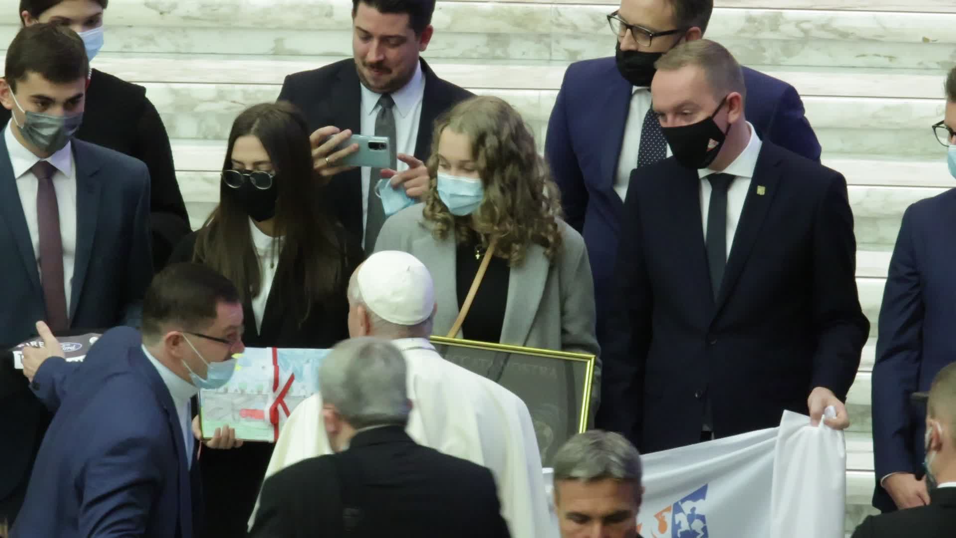Pope Francis General Weekly Audience in Vaticano