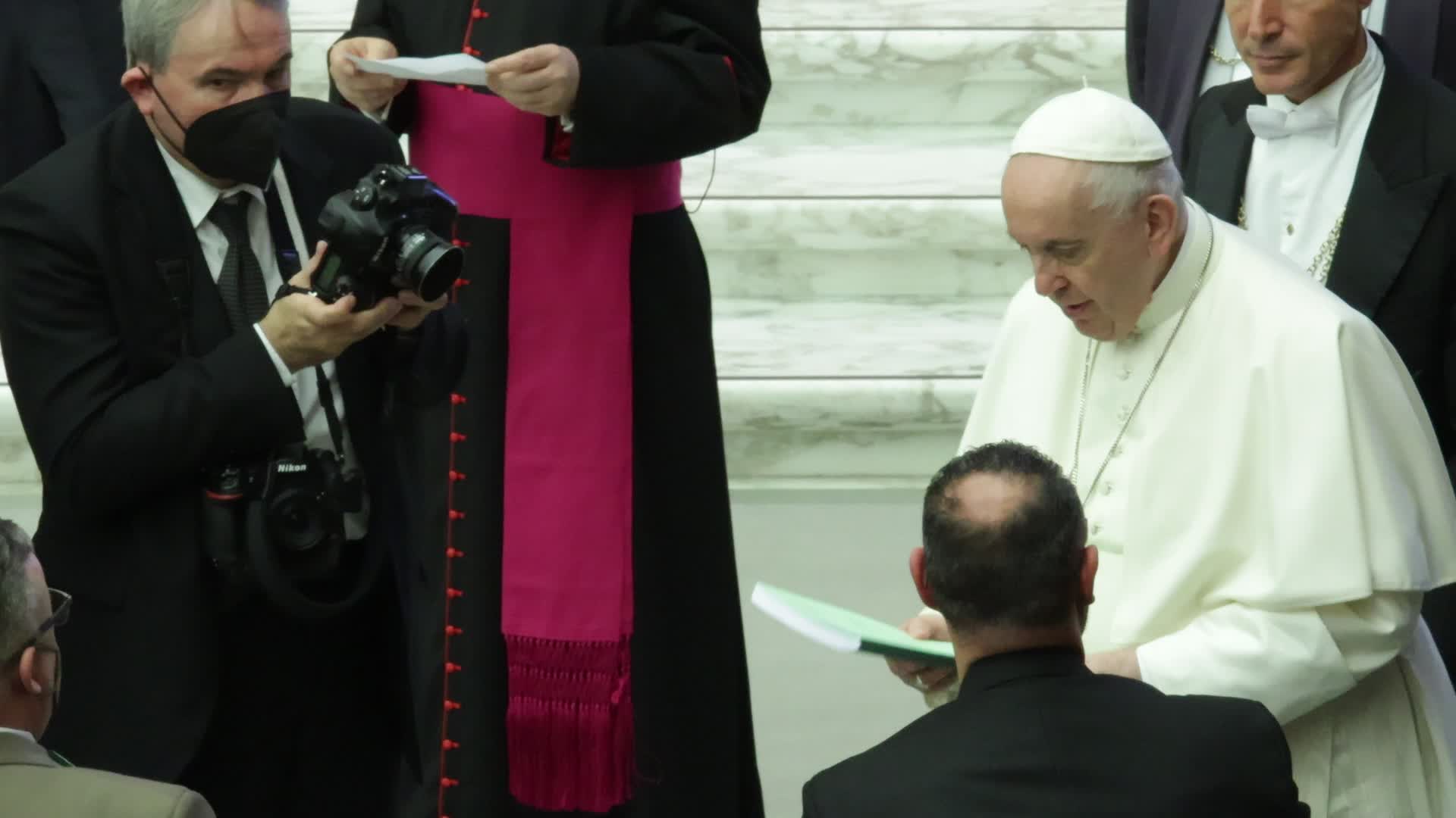 Pope Francis General Weekly Audience in Vaticano