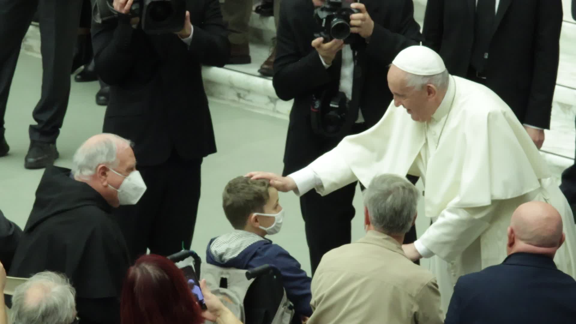 Pope Francis General Weekly Audience in Vaticano