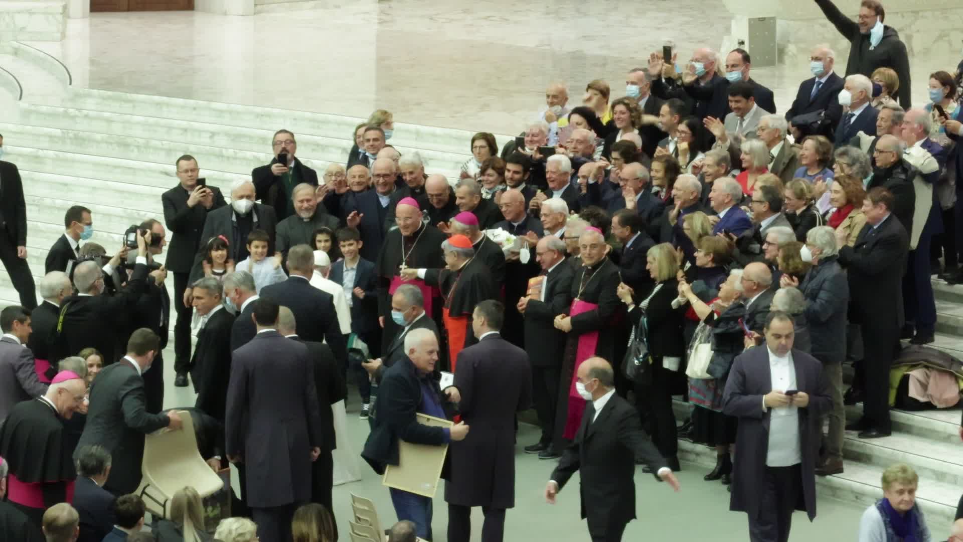 Pope Francis General Weekly Audience in Vaticano