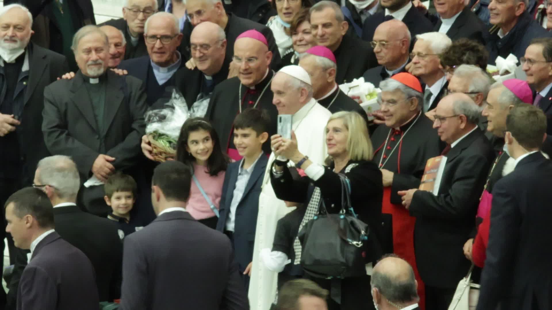 Pope Francis General Weekly Audience in Vaticano