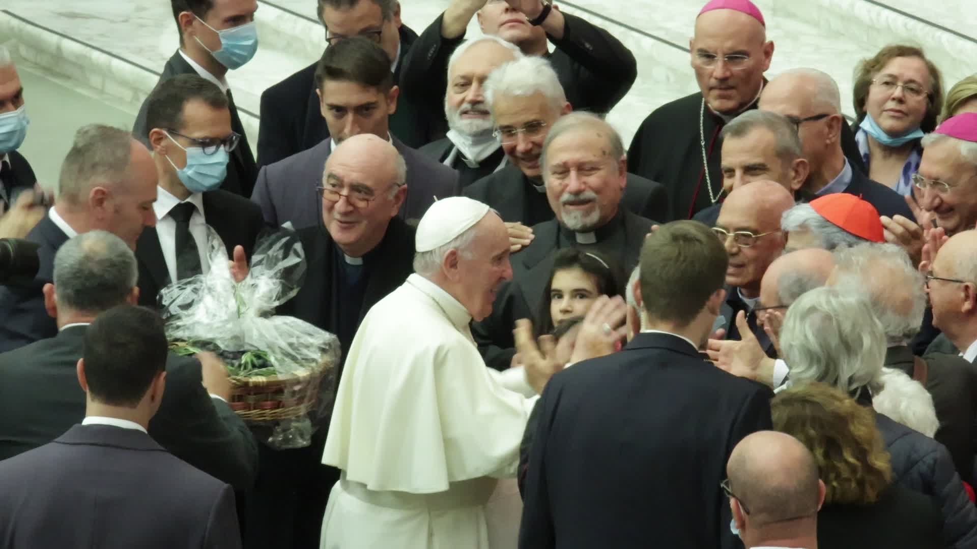 Pope Francis General Weekly Audience in Vaticano