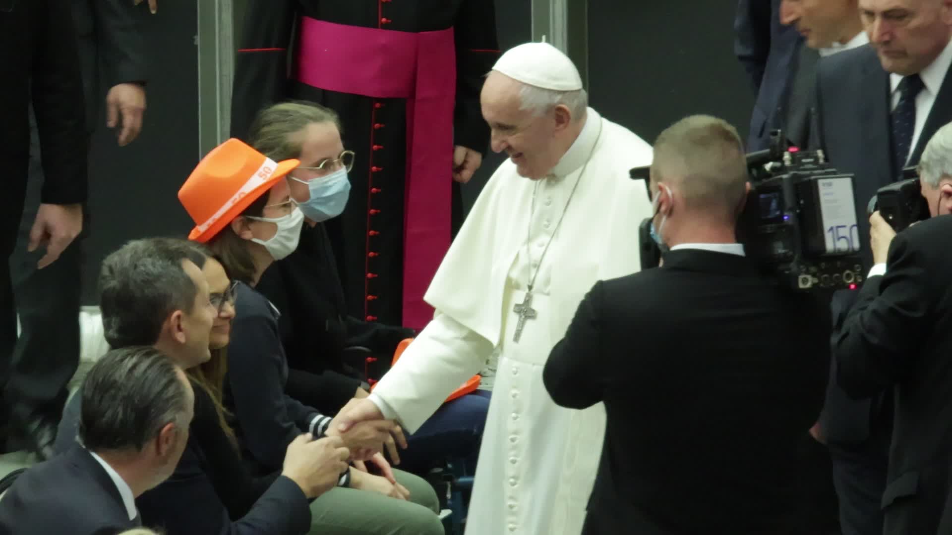 Pope Francis General Weekly Audience in Vaticano